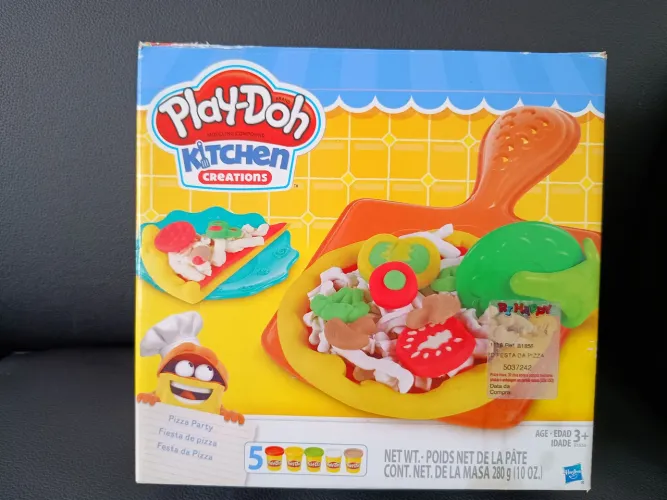 Kit Massinha Play Doh Festa da Pizza Hasbro ( Usado )