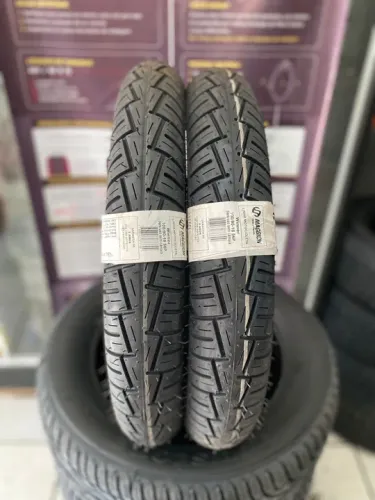 Pneu traseiro cg titan fan 100/90r18
