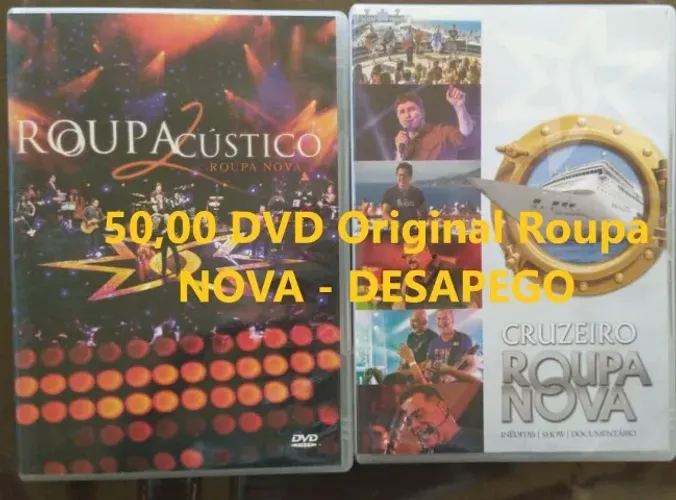 DVD Original Roupa NOVA - Desapego