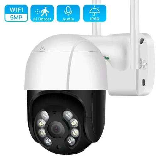 Camera Wi-fi Aplicativo, 1080P, Rastreamento Automático, Visão Noturna, Zoom