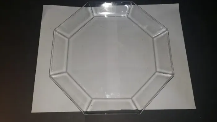 Prato Arconoc 30 cm transparente linha OC