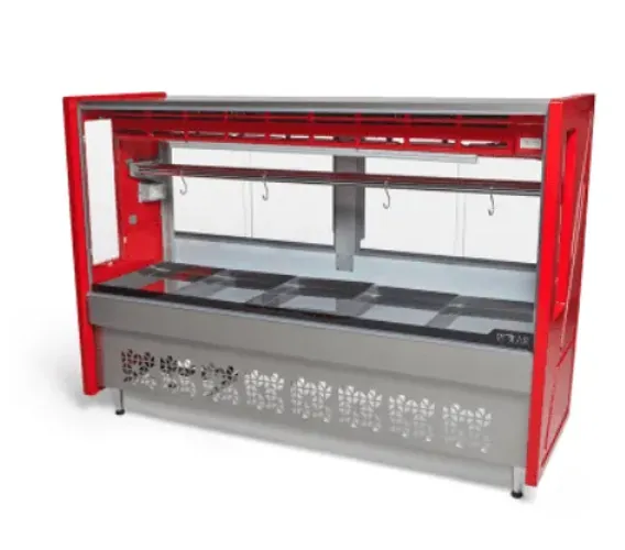 Balcão refrigerado de açougue. Pronta Entrega. Rei do Inox