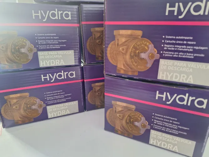 Base para válvula de descarga hydra