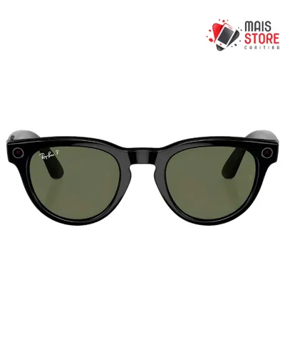 Óculos de Sol Ray-Ban Meta Headliner RW4009 - Shiny Black -Novos-Lacrados