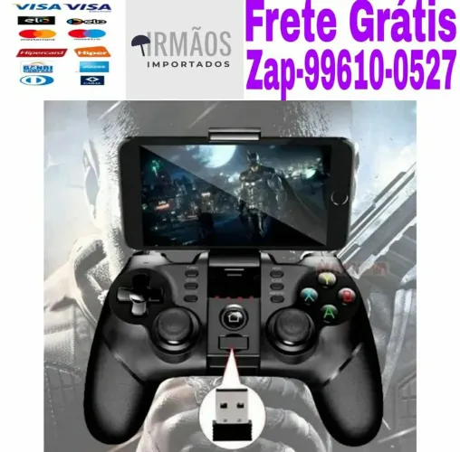 Controle Joystick Ipega 9076 Android e IOS Celular Pc Bluetooth