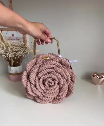 Bolsa de tricô