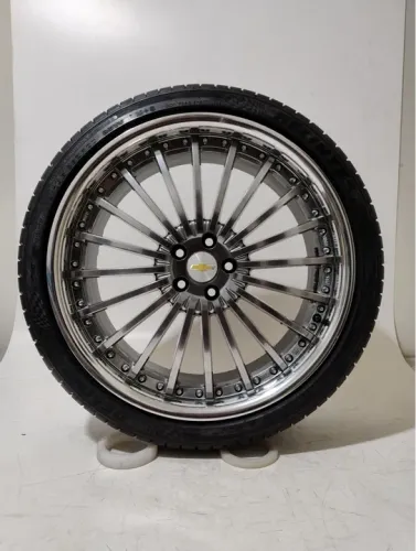 Rodas BBS Cromada aro 20 5x105 Tsuya C/Pneus 