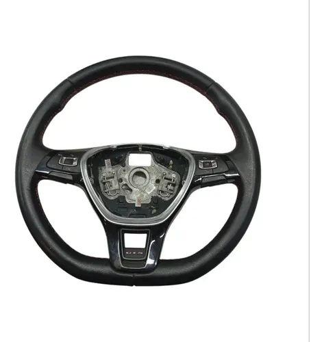 Volante Esportivo Acabamento Black Piano VW Polo GTS 2020 2021 Preta