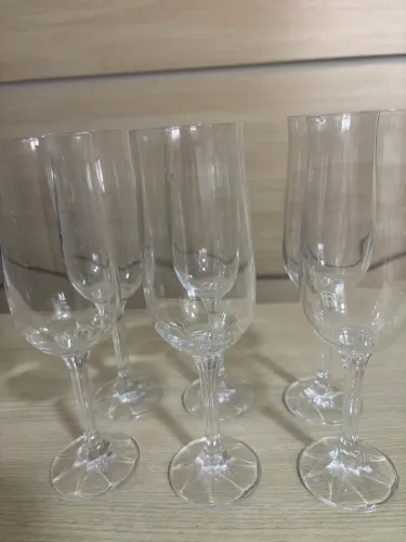 Taças de Champanhe de Cristal