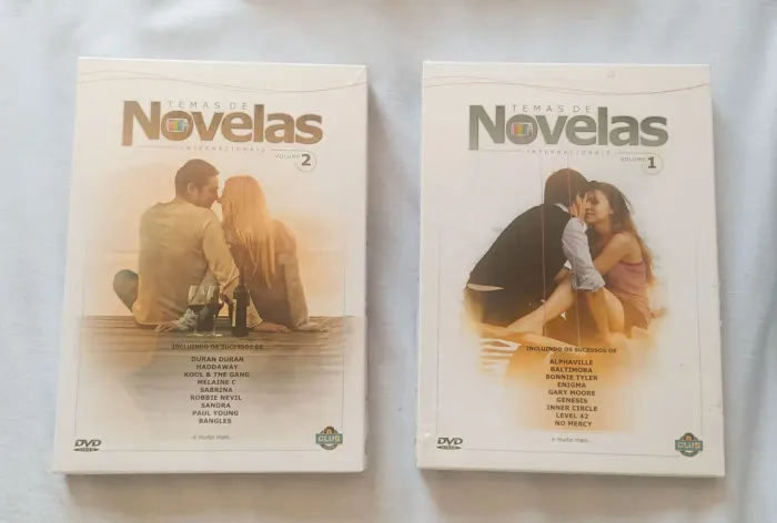 São 2 DVDs - Temas de Novelas Internacionais: Volumes 1 e 2.<br>5,0<br>5,0 de 5 estrelas<br>(2)