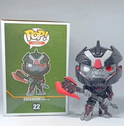 Funko Pop Halo Scharum With Gravity axe