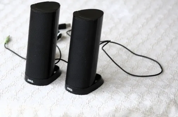Par de alto-falantes originais Dell AX210