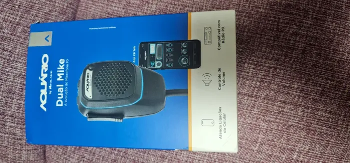 PTT Dual Mike Aquário