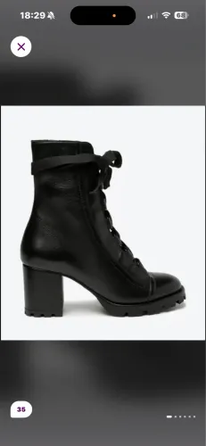 Bota de couro Schutz 35