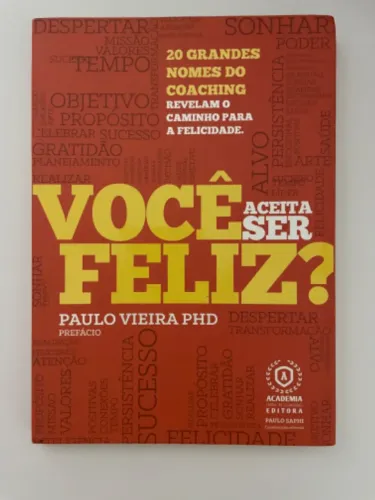 Livro: Você aceita ser feliz?