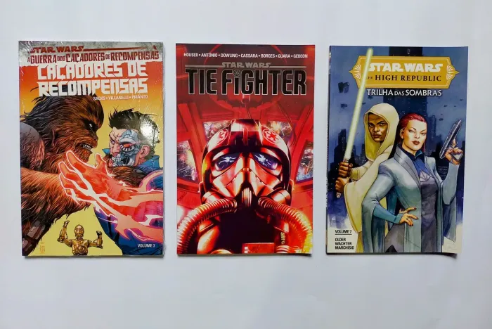 Kit 7 incríveis HQs Star Wars
