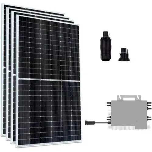 Kit energia solar usina 1,6kWp/1,8kWp inversor + placa solar + projeto + Instalação.