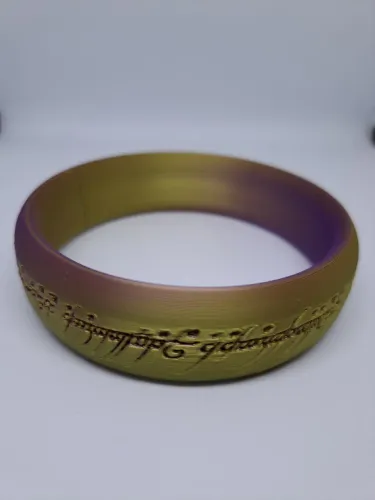 Anel do poder _ Senhor dos Anéis 3D Print