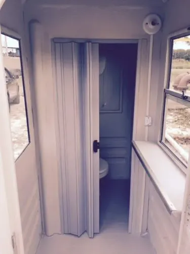Cabine de Segurança com Banheiro