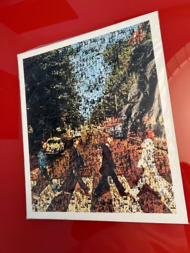 Gravura The Beatles Abbey Road