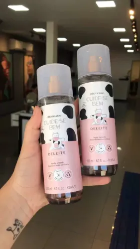 ? Body Splash Cuide-se Bem Deleite De R$ 89,90 por apenas R$ 69,90 à vista! Uma fragrânc