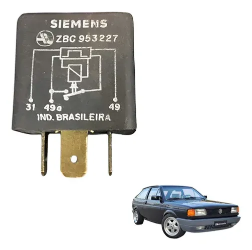 Rele Pisca Alerta Volkswagen Gol Fox 2001 2005 2010 2013 Usa
