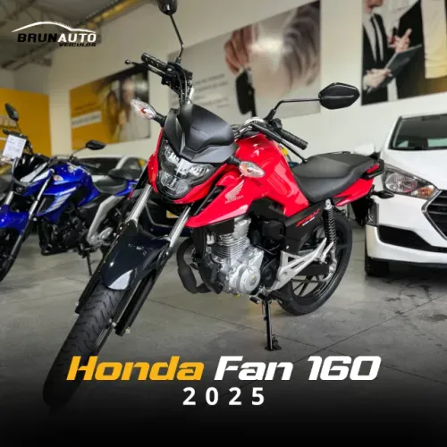 HONDA CG 160 FAN 2025/2025 (Zero KM)
