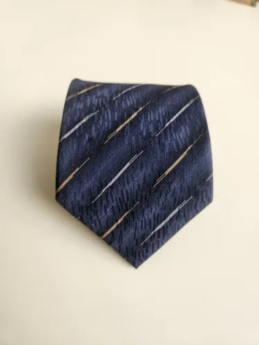 Gravata Azul Marinho U.S. Polo