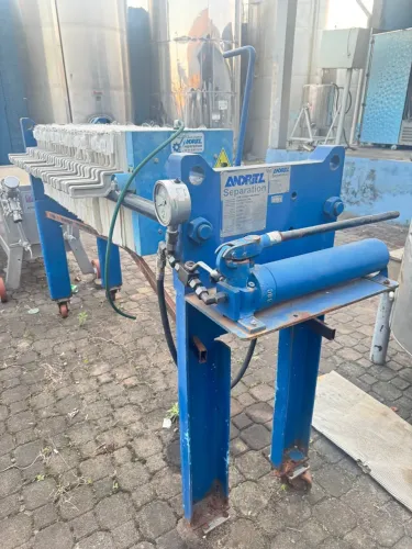 Filtro Prensa Andritz para Separação Industrial