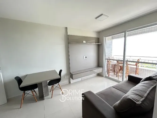 Apartamento de 1 quarto para aluguel | Vista mar e mobiliado