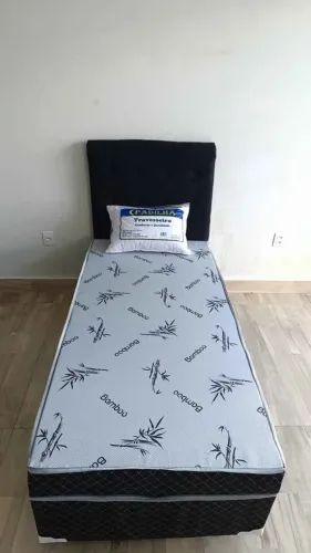 Cama box solteiro conjugada colchão acoplado D20 premium muito barata !!