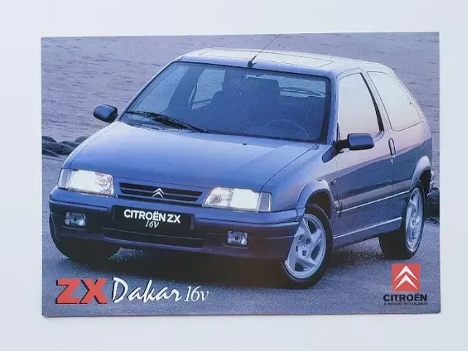 Citroen ZX Dakar - Catálogo Folder Prospecto Original