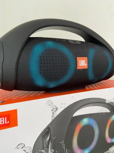 Caixa de Som Bluetooth Preto Boombox2 Portátil JBL an4