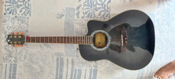 Violão Elétrico Eagle - cordas de aço