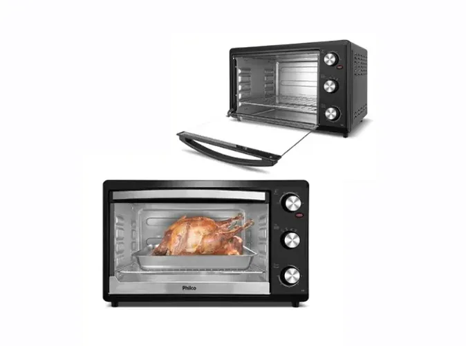Forno Elétrico Philco PFE44P Dupla Resistência 44L 127v 