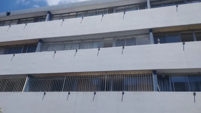 Janelas com rede de proteção