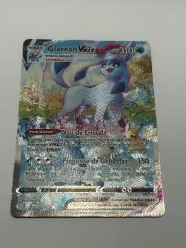 Carta Rara Pokémon Nova (Glaceon)