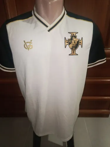 CAMISA VASCO VG BRANCA/PRETA