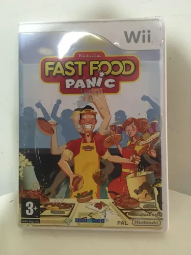 Jogo Fast Food Panic Nintendo Wii ( PAL )