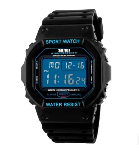 Relógio Masculino Skmei Digital 1134 - Preto e Azul