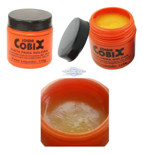 Pasta Para Soldar Cobix Pote 110g Plastico Solda 110V/220V