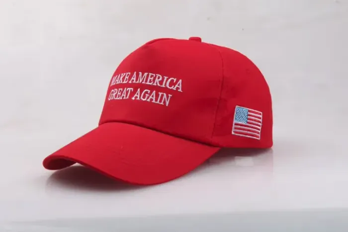 Boné Make America Great Again Trump 2024 Patriota Ajustável