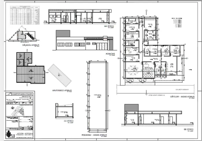 Projetos para prefeitura em autocad, pdf