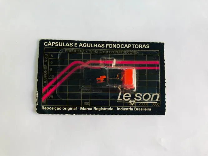 Cápsula e Agulha Leson 6201S para Toca Disco
