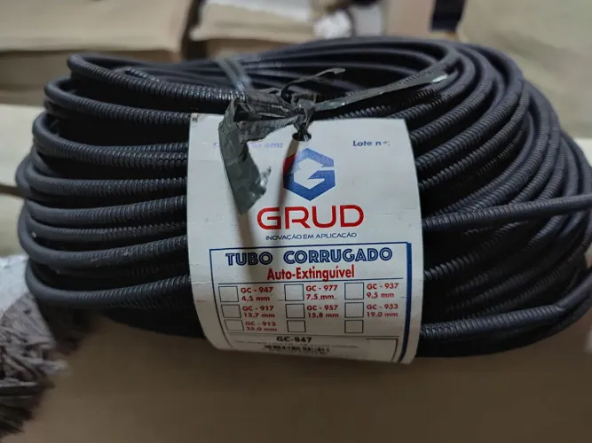 Tubo corrugado 4,5mmX3/16 100 metros