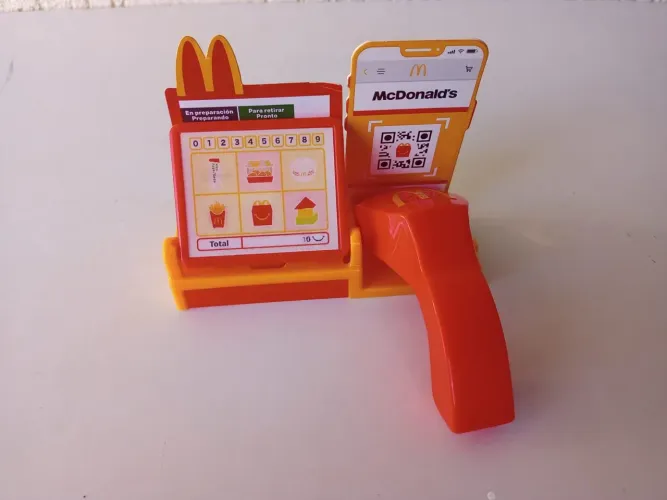 Brincando de Mac caixa registradora Mc donalds 