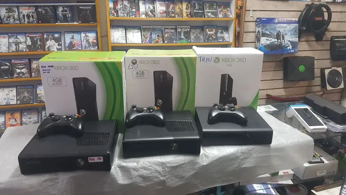 XBOX RGH (Vários jogos na memória) NA CAIXA. GARANTIA,  PARCELO 12X. LOJA.