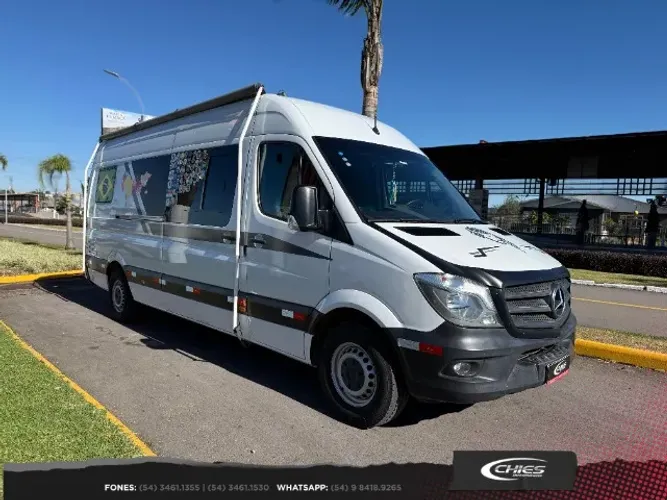 Motorhome Mercedes-Benz Sprinter 313 Furgão EX. Longo T. A. Die. 2018