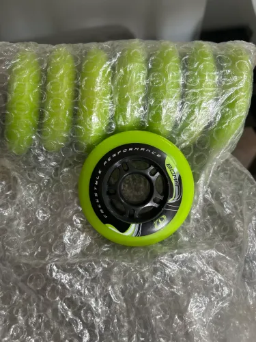 8 Rodinhas para patins traxart 80 mm nova