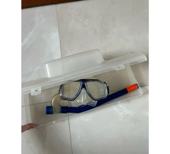 Kit mergulho infantil seasub azul FRETE GRÁTIS 